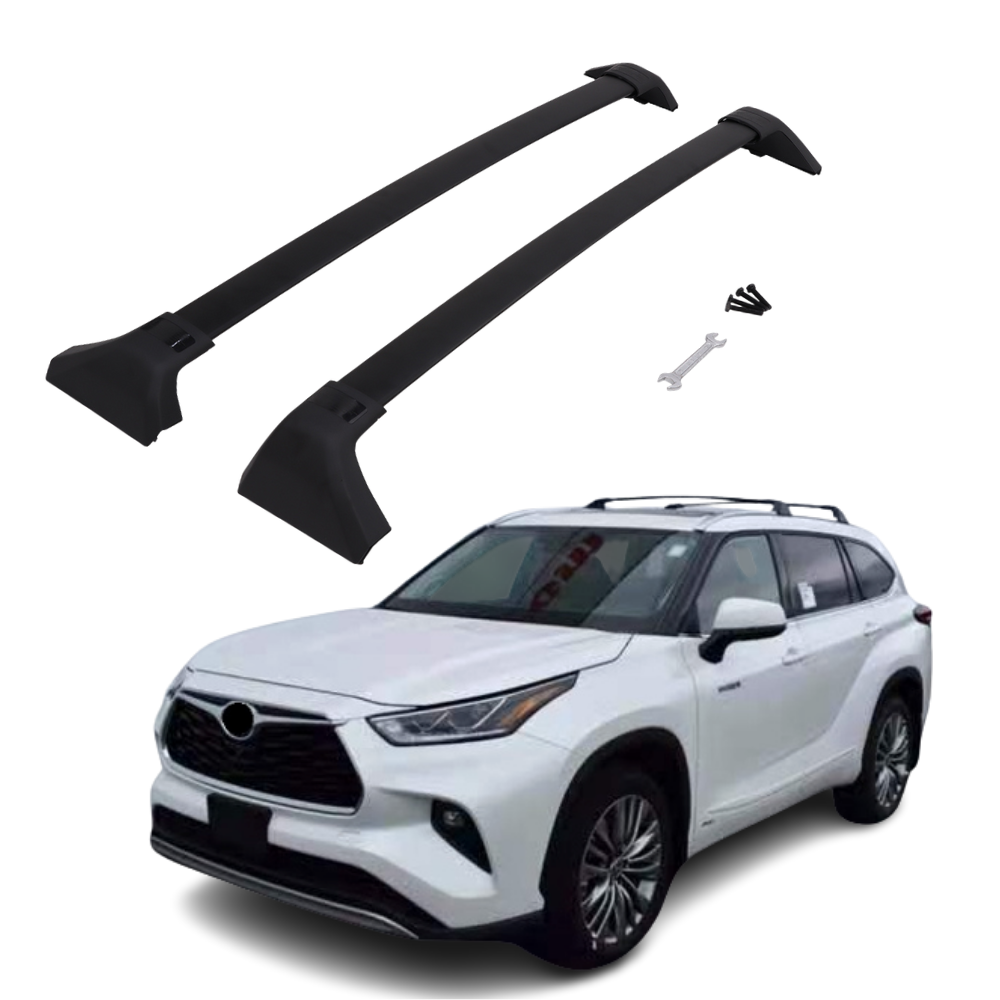 Roof Rack Cross Bars for 2020 2021 2022 Toyota Highlander XLE & Limited ...